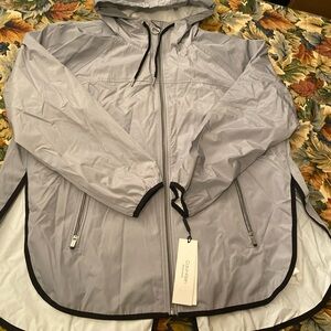 Calvin Klein Silver Hooded Jacket